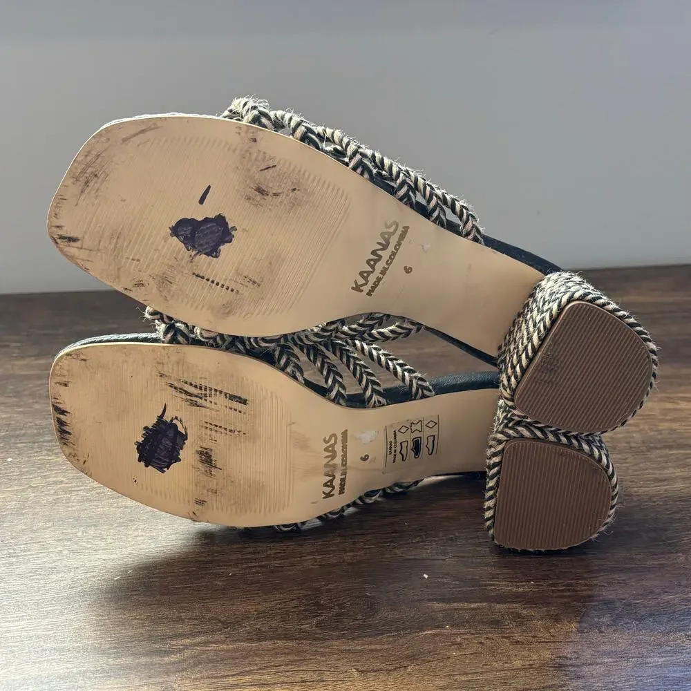 Kaanas Jakarta Mule Sandal - size 6